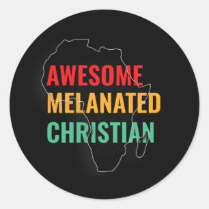 Adesivo Cristão Melanizado Incrível
