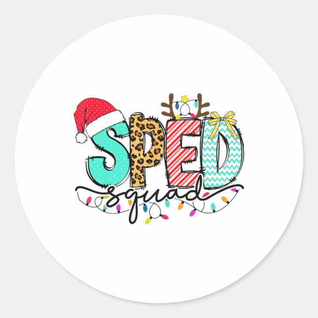 Adesivo Cristo Autismo de Professores Especiais de Educaçã (Frente)