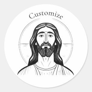 Adesivo Cristo Jesus Thunder_Cove