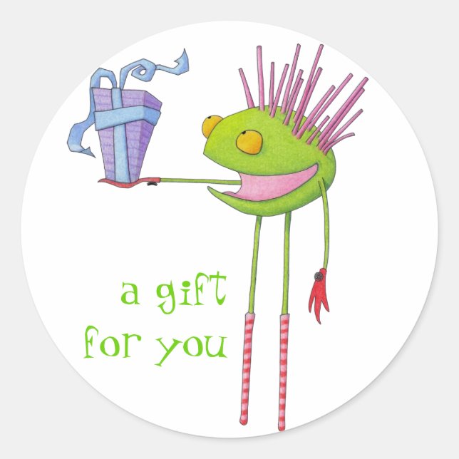 Adesivo Critter Cedric Sticker (Frente)