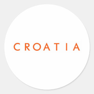 Adesivo Croatia