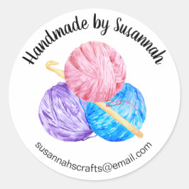Adesivo Crochet Comercial artesanal