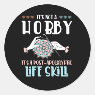 Adesivo Crochet Hobby Crafting Yarn