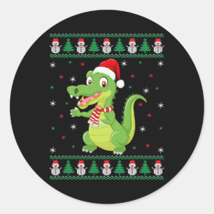 Adesivo Crocodilo Animal Matching Family Ufly Christmas Sw