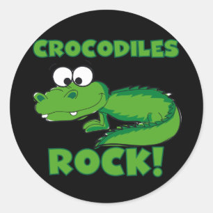 Adesivo Crocodilos Rock