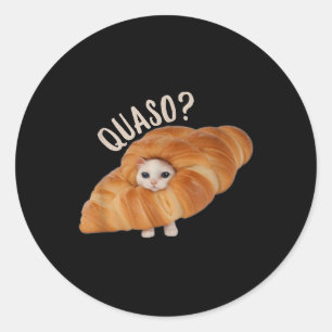 Adesivo Croissant Quasocat Memória Para Mulheres Vintage C