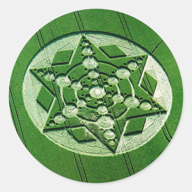 Adesivo Crop Circle Spinning Star (Frente)