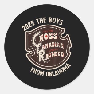 Adesivo Cross Canadense Ragweed The Boys From Oklahoma Con