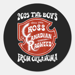 Adesivo Cross Canadense Ragweed The Boys From Oklahoma Con
