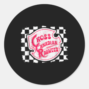 Adesivo Cross Canadian Ragweed Checkers Concert 2025