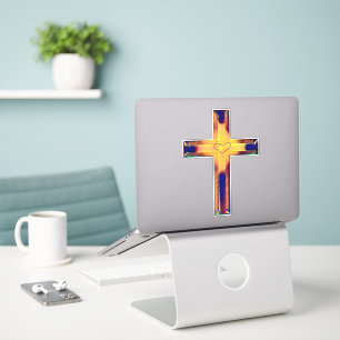 Adesivo Cross My Heart Colorful Cross Sticker