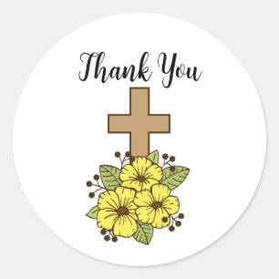 Adesivo Cross Obrigado Sticker