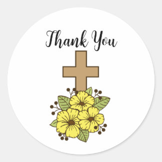 Adesivo Cross Obrigado Sticker