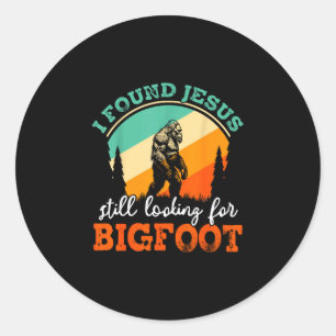 Adesivo Crossover engraçado do bigfoot jesus procurando sa