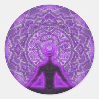 Adesivo Crown Chakra