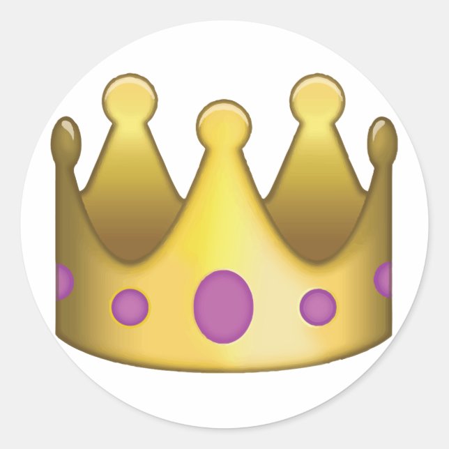Adesivo Crown emoji (Frente)