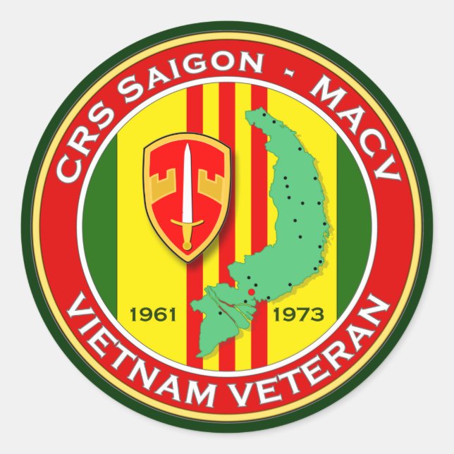 Adesivo CRS Saigon 2 - ASA Vietnam (Frente)