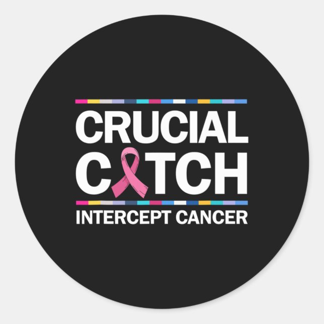 Adesivo Crucial a Catar Intercept Cancer Breast Cancer Awa (Frente)