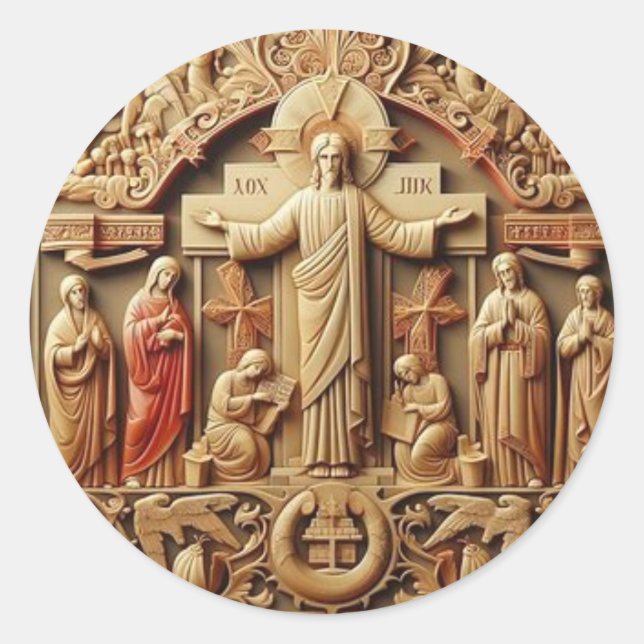 Adesivo Crucificação (Frente)