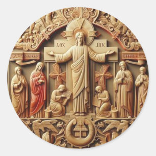 Adesivo Crucificação