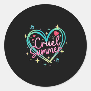Adesivo Cruel Summer Funny Cute Retro Vintage 70 e 80 Mulh