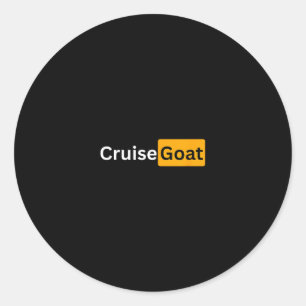 Adesivo Cruise Goat - Y Cruising Bon Voyage Presentes 