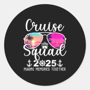 Adesivo Cruise Squad 2025 Cruise Squad Cruise Cruising Sum