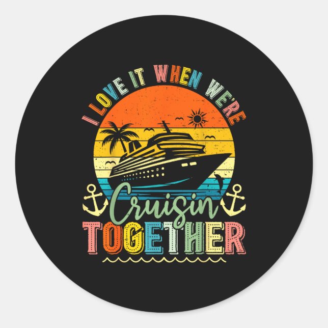 Adesivo Cruise Squad 2026 Family Group Matching Summer Vac (Frente)