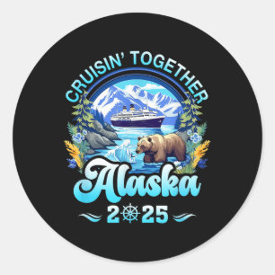 Adesivo Cruisin Junted Alaska Family Friend Alaska Cruis