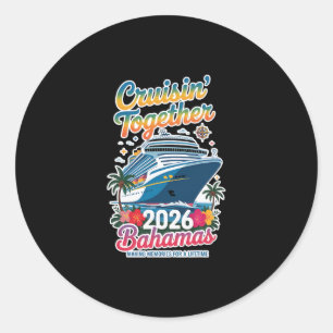 Adesivo Cruisin Together 2026 Hamas Família Combinando