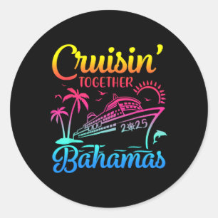Adesivo Cruisin Together Hamas 2025 Cruzeiro Familiar Hama