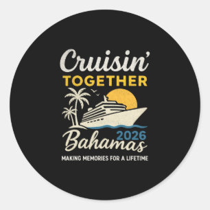 Adesivo Cruisin’ Together Hamas 2026 Férias em Família Cru