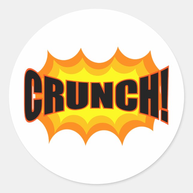 Adesivo Crunch! (Frente)