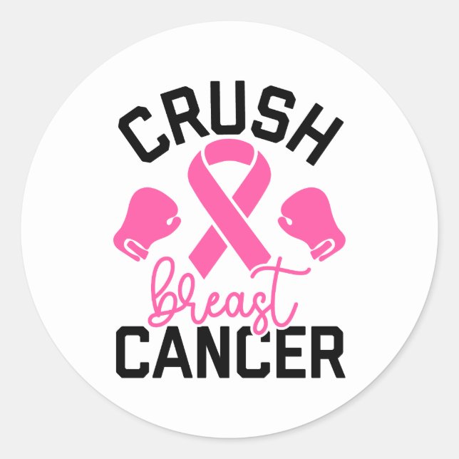 Adesivo Crush Breast Cancer Awareness (Frente)