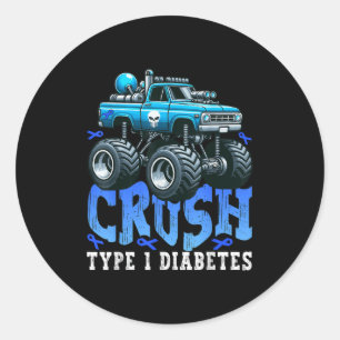Adesivo Cruype 1 Sensibilização para a diabetes T1d Monstr