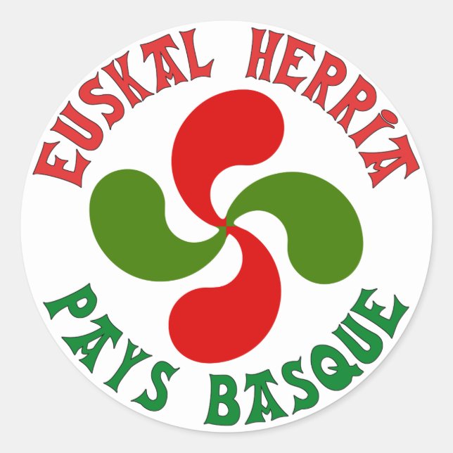 Adesivo Cruz Basca (Frente)