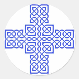 Adesivo Cruz Celta 6 Azul