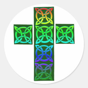 Adesivo Cruz Celular Brilhante