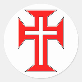 Adesivo Cruz da Ordem Militar do Cristo