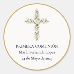 Adesivo Cruz da Primeira Comunhão