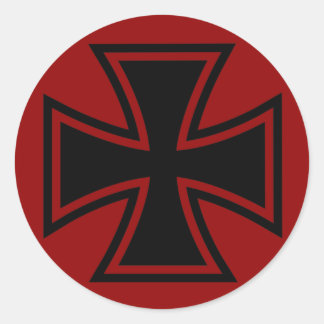 Adesivo Cruz de Ferro - Vermelho