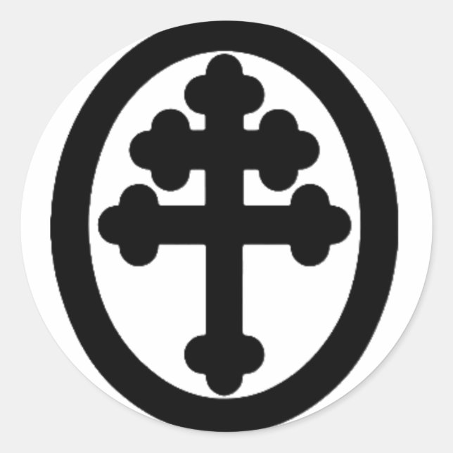 Adesivo Cruz de Lorena (Frente)