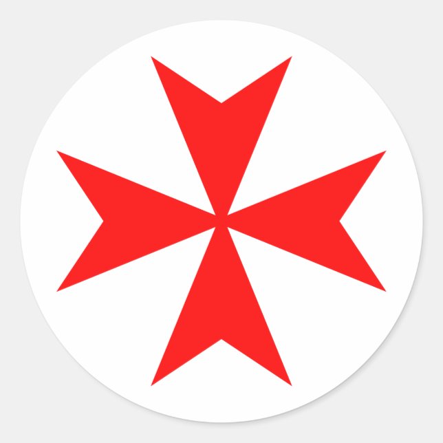 Adesivo Cruz de Malta (Frente)