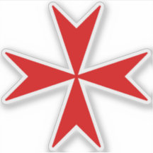 Cruz de Malta (vermelho)
