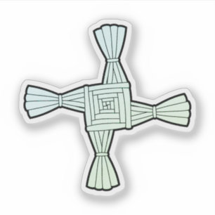 Adesivo cruz de Santa Brígida