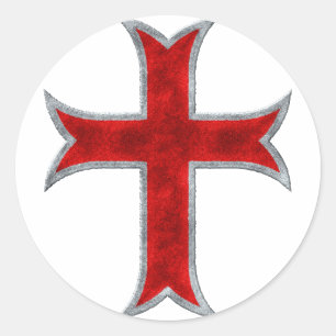 Adesivo Cruz de Templar