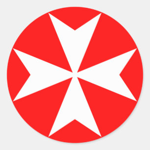 Adesivo Cruz maltesa