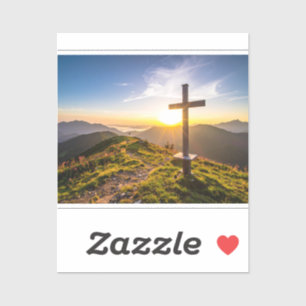 Adesivo Cruz no monte