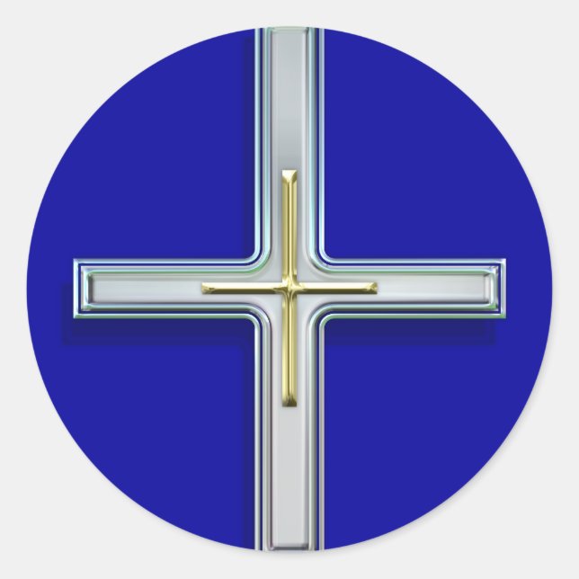 Adesivo Cruz nos Stickers Faith II (Frente)