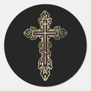 Adesivo Cruz ortodoxa